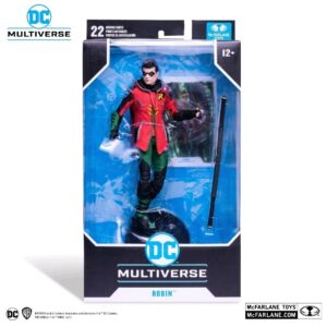 Dc Multiverse Dc Comics Gotham Knights Robin #111 7-Inch Action Figure Red Heigh