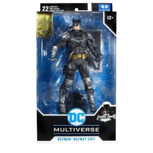 DC Batman Hazmat Suit Gold Label Light Up Symbol 18 cm McFarlane Toys Figurine