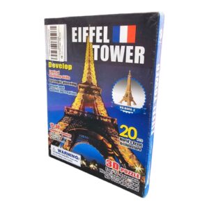 Paris Eiffel Tower B668-2 3D Puzzle (World's Great Architecture) 20 Pieces New